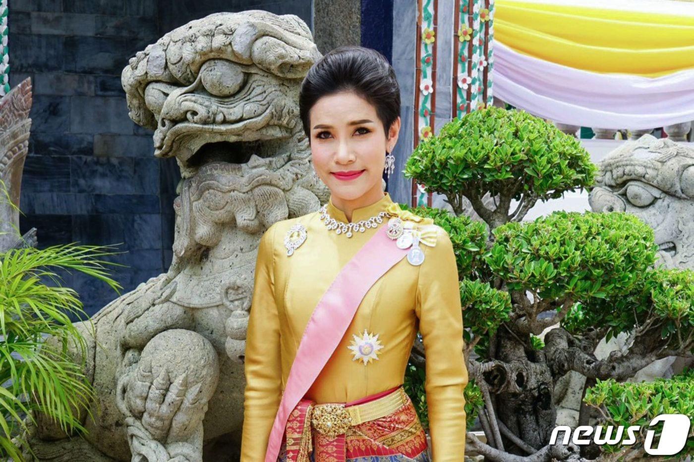 태국 국왕의 후궁 시니낫 웡와치라파크디(35) ⓒ AFP=뉴스1