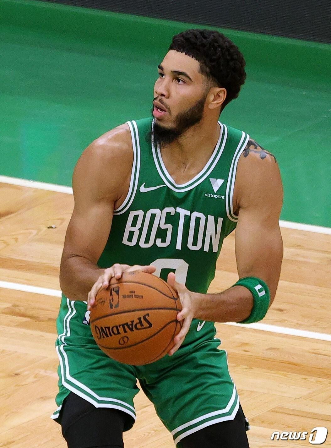 본문 이미지 - 보스턴 셀틱스 제이슨 테이텀. ⓒ AFP=뉴스1