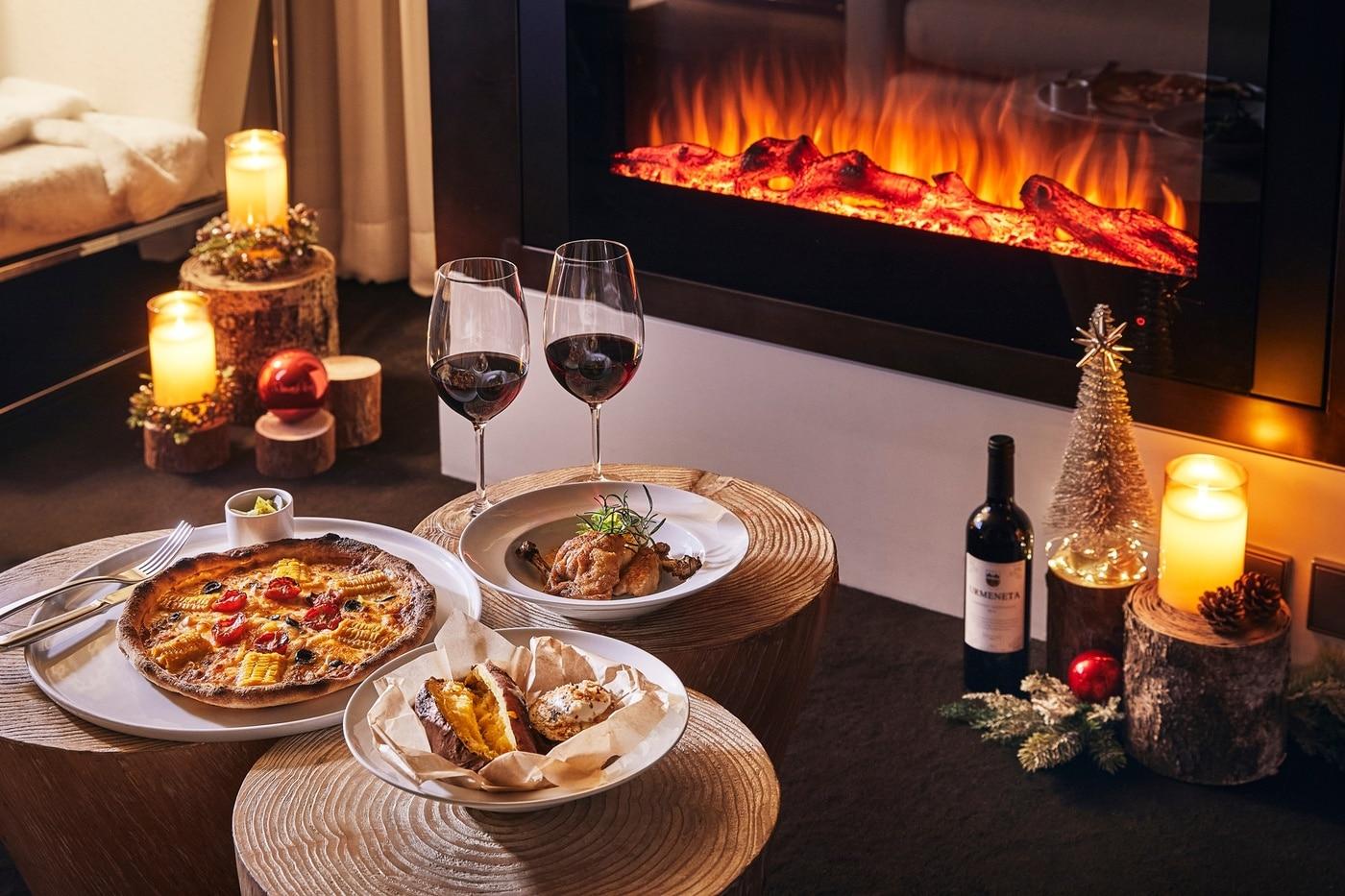 플라자 호텔 '불멍 패키지'ⓒ 뉴스1