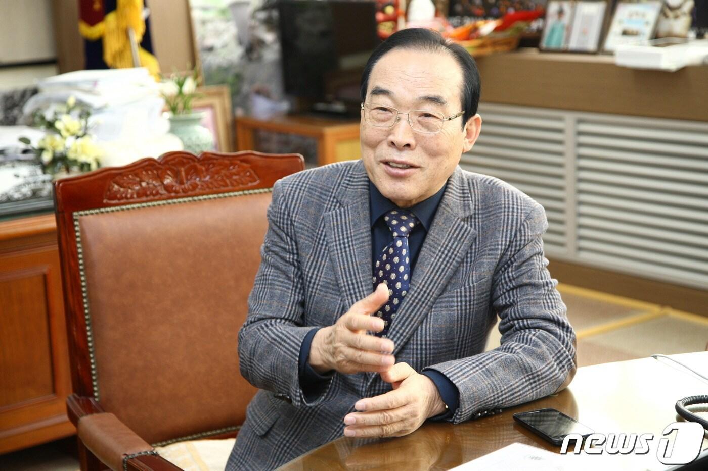 본문 이미지 - 정상혁 충북 보은군수 ⓒ 뉴스1
