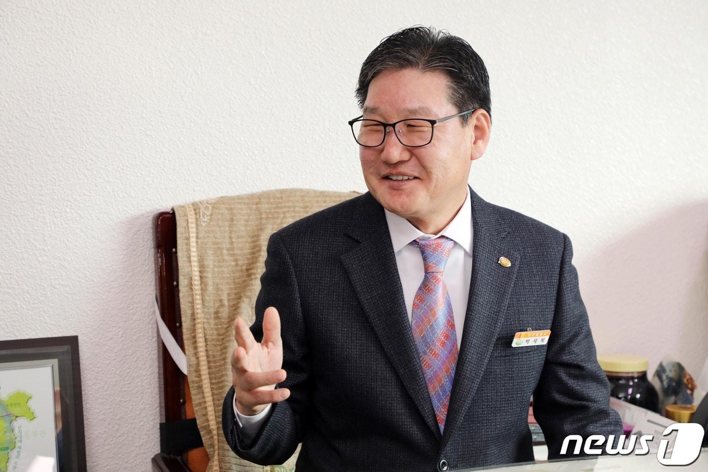 본문 이미지 - 박세복 충북 영동군수 ⓒ 뉴스1
