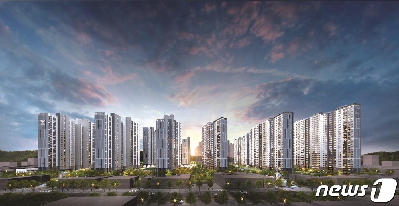 롯데·포스코건설, '부평 캐슬&더샵 퍼스트'. ⓒ 뉴스1