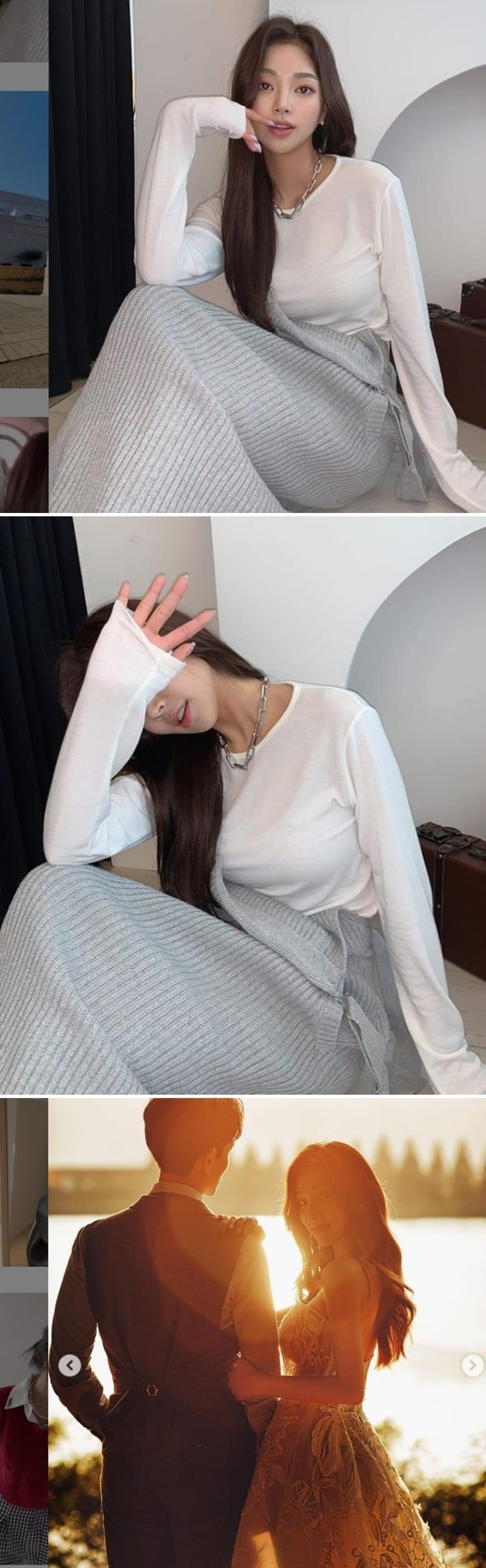 본문 이미지 - 모델 이채은 인스타그램 갈무리 ⓒ 뉴스1