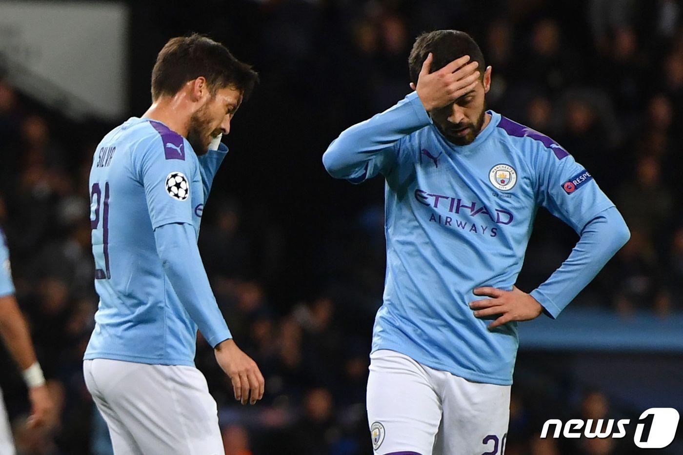 본문 이미지 - 맨체스터 시티가 향후 2시즌 동안 유럽클럽대항전에 나설 수 없는 위기에 처했다. ⓒ AFP=뉴스1