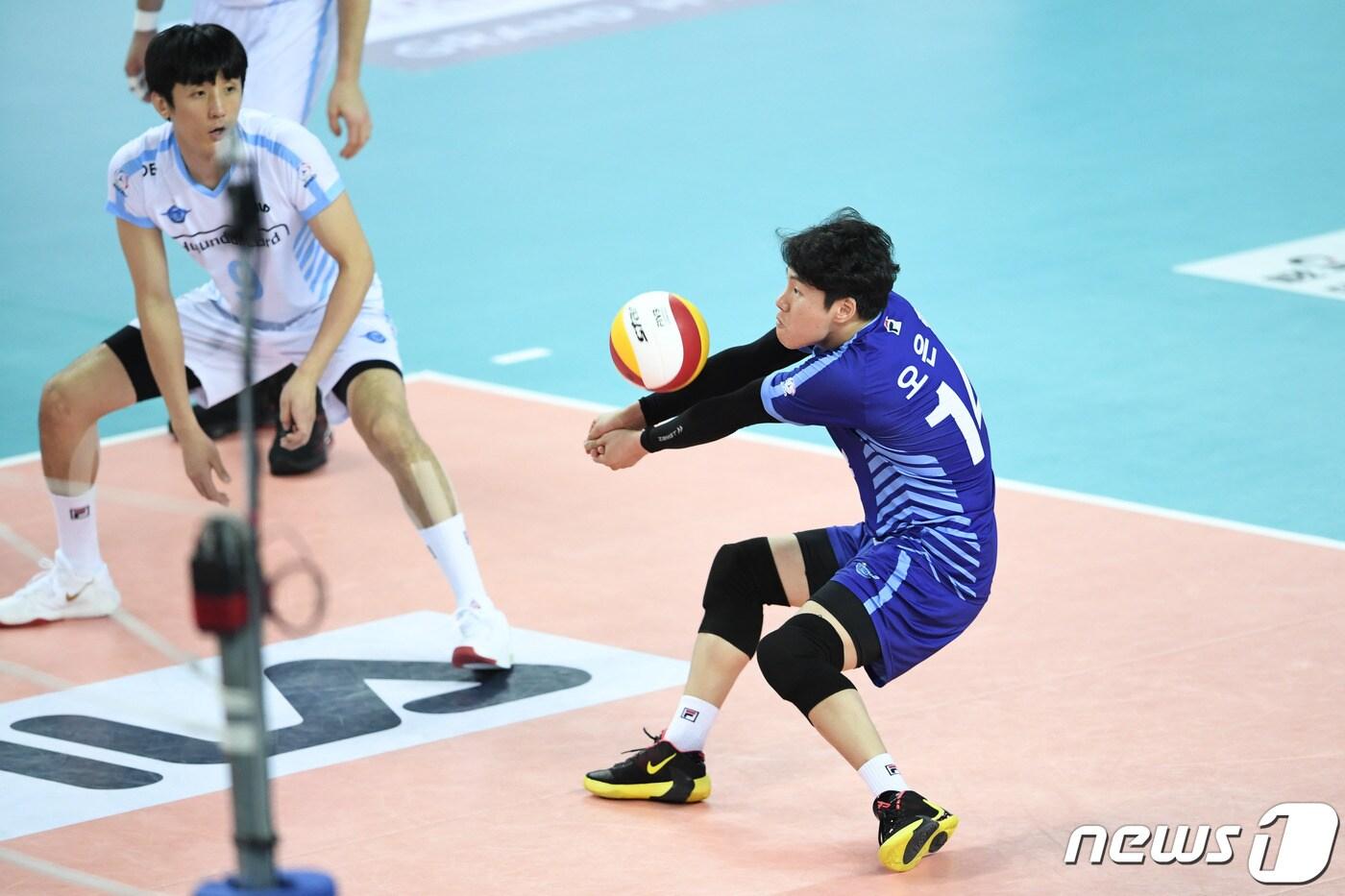 대한항공 리베로 오은렬. (한국배구연맹 제공) ⓒ 뉴스1