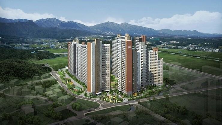 본문 이미지 - 속초 2차 아이파크 조감도,(제공=HDC현대산업개발)ⓒ 뉴스1