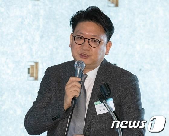 본문 이미지 - 양재욱 아이바이오코리아 대표이사. ⓒ 뉴스1