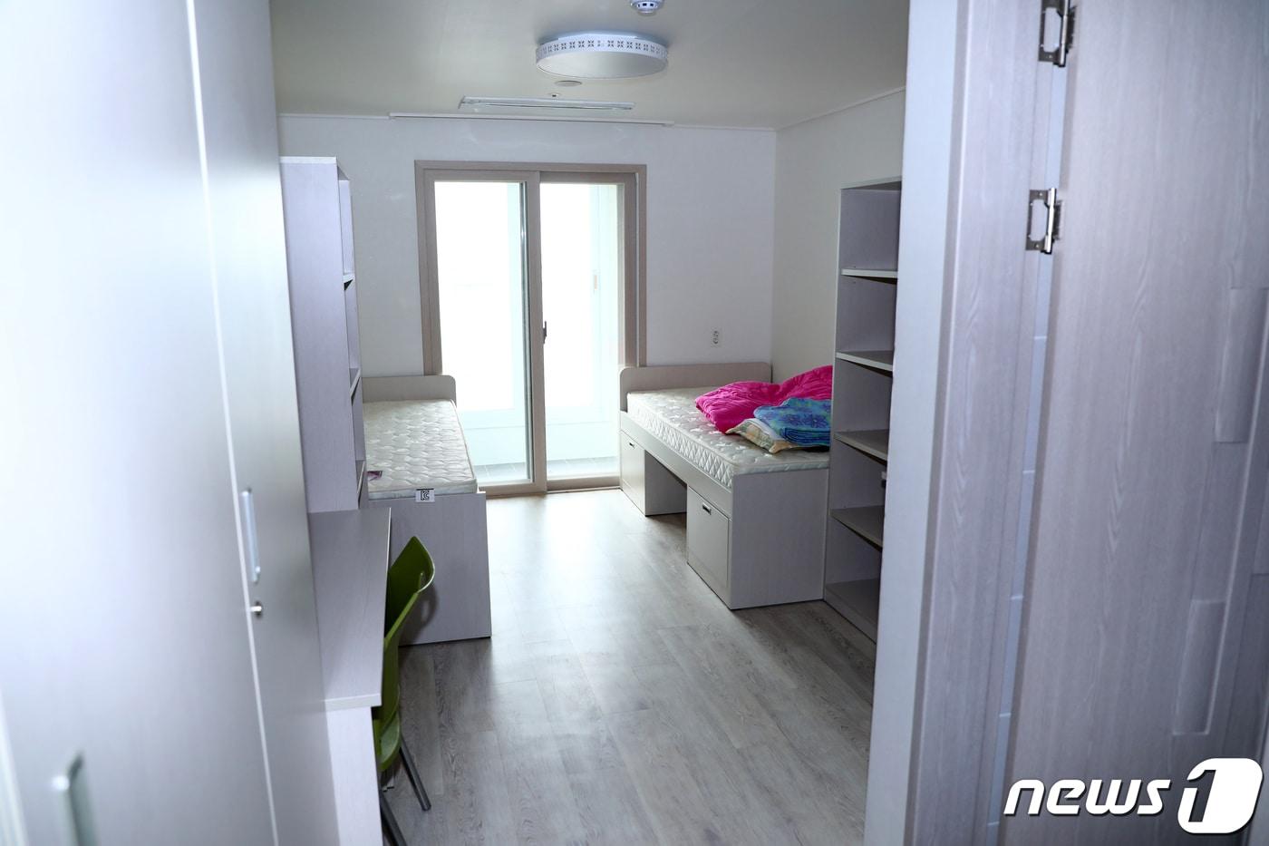 본문 이미지 - 기숙사 모습  ⓒ 뉴스1 김경석 기자