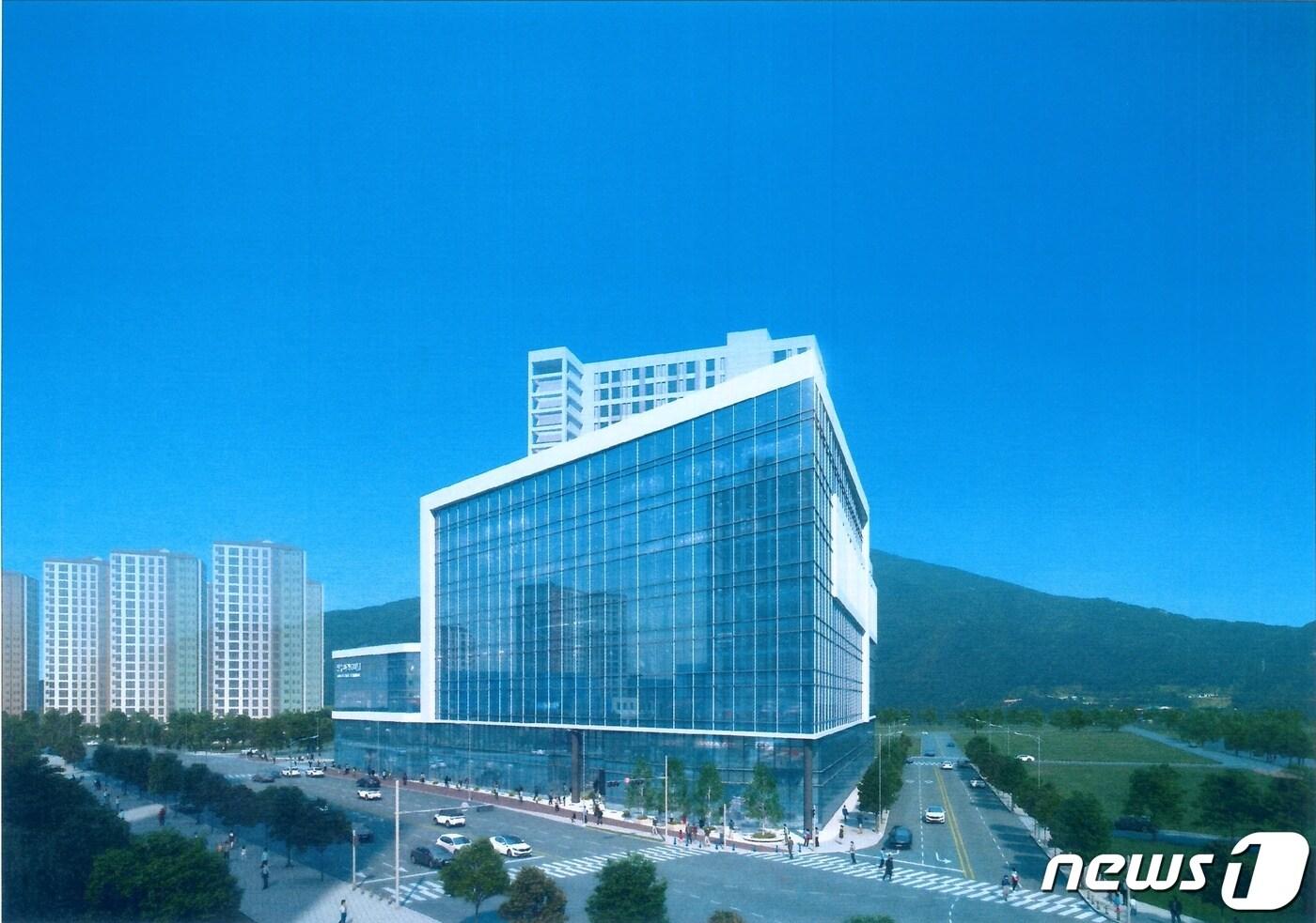 올 상반기에 착공될 장유여객터미널의 조감도.ⓒ 뉴스1