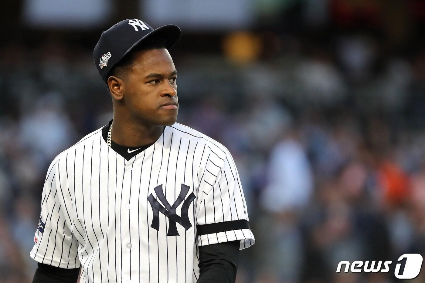 본문 이미지 - 뉴욕 양키스 루이스 세베리노. ⓒ AFP=뉴스1