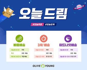 본문 이미지 - 올리브영 '오늘드림' 옵션.ⓒ 뉴스1