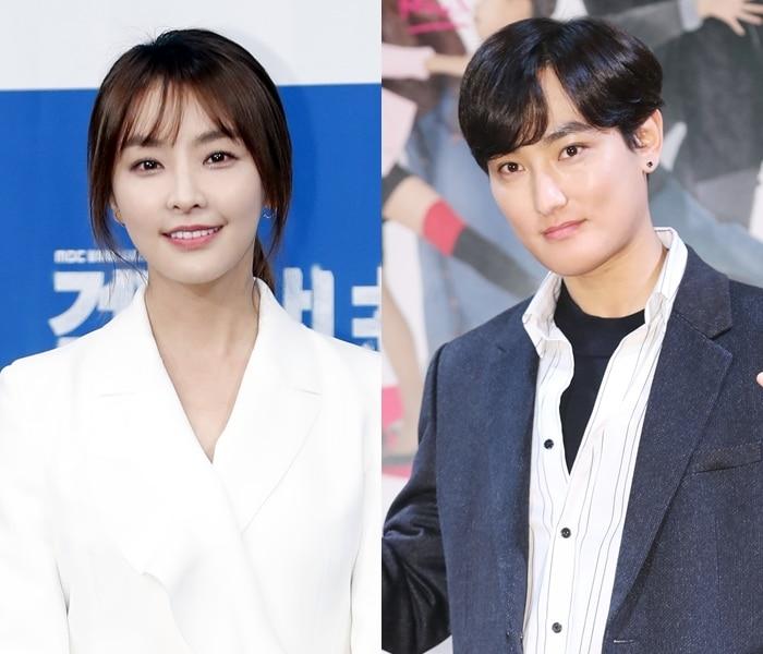 본문 이미지 - 정유미(왼쪽)와 강타 ⓒ 뉴스1