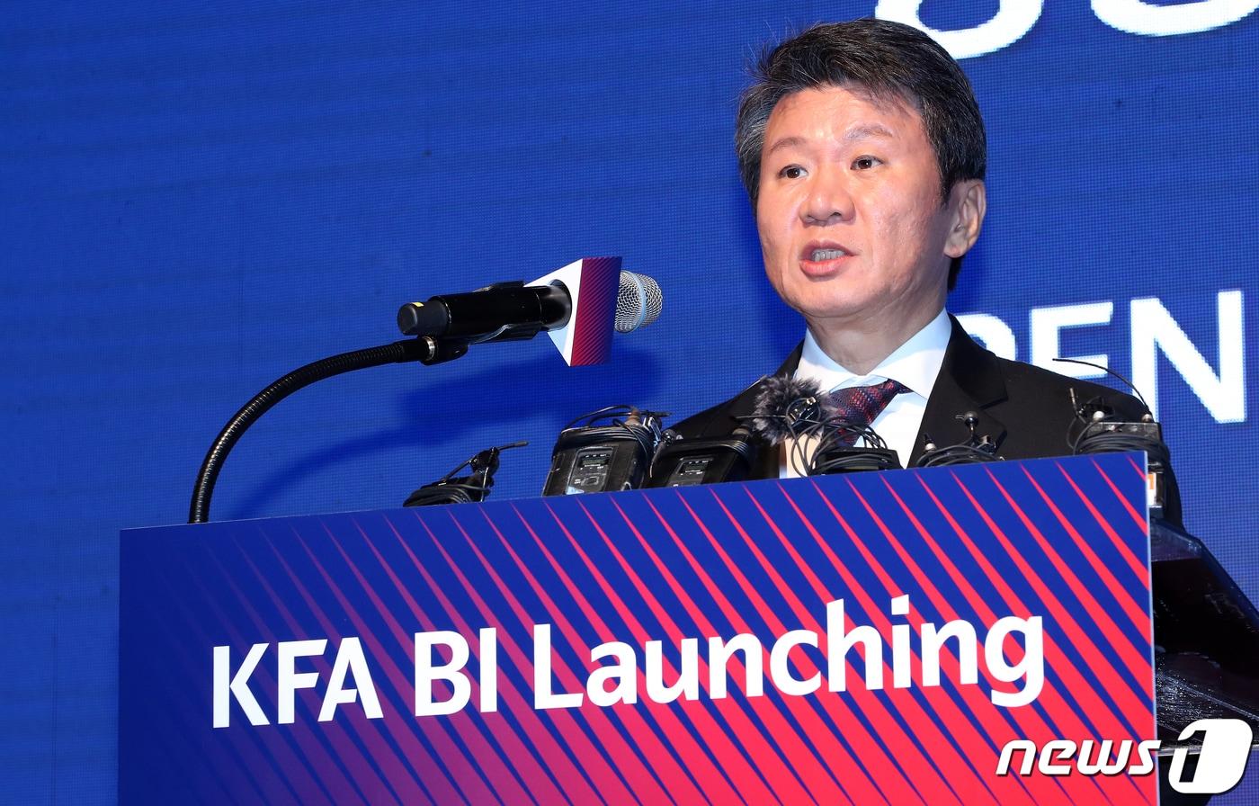 본문 이미지 - 정몽규 대한축구협회 회장/뉴스1 ⓒ News1 이동해 기자