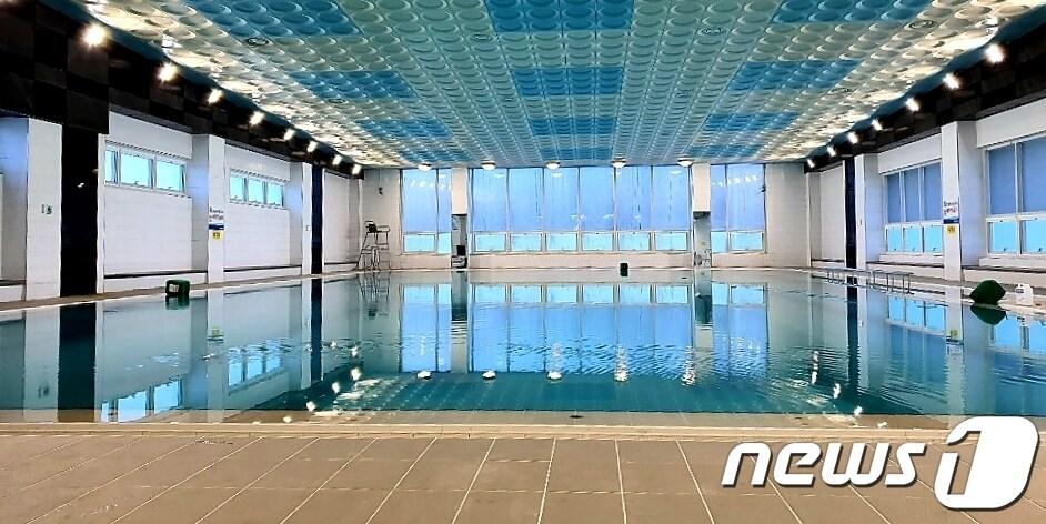 본문 이미지 - 2월7일부터 재개장하는 전북 진안군 국민체육센터.(진안군제공) 2020.2.5 /뉴스1 ⓒ News1 