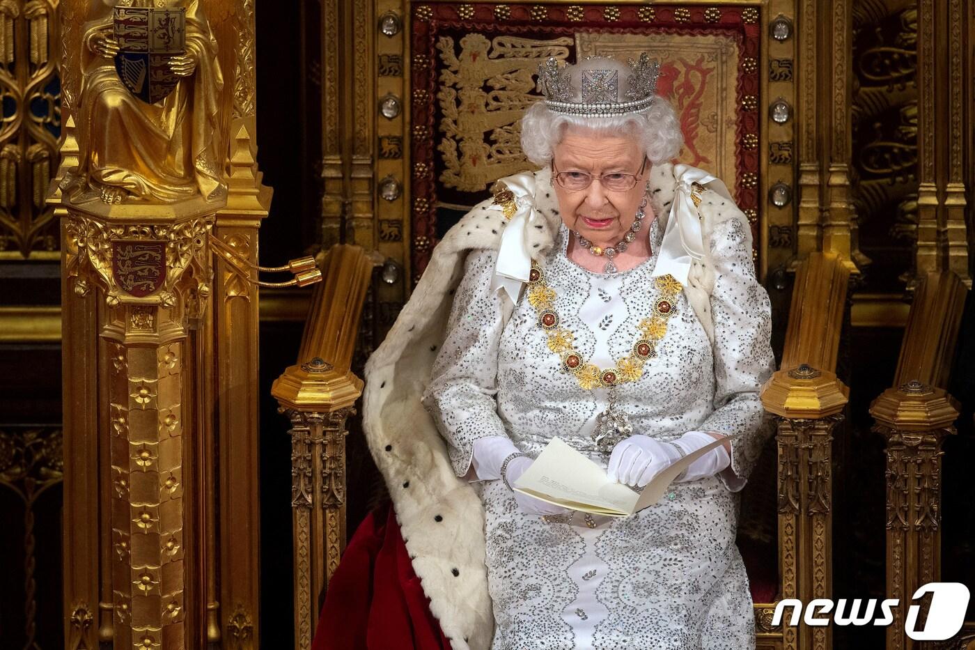 재위 68주년을 맞은 엘리자베스 2세 영국 여왕.  ⓒ 로이터=뉴스1