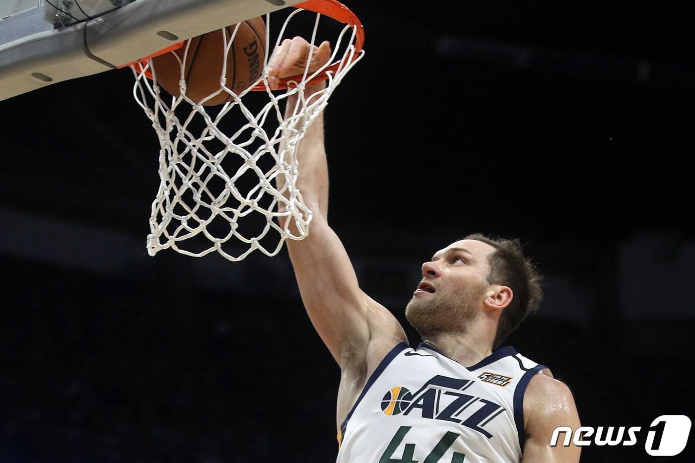 유타 재즈 보얀 보그다노비치.ⓒ AFP=뉴스1