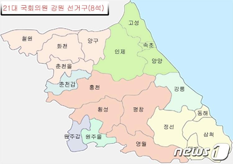 본문 이미지 - 21대 국회의원 강원 선거구 ⓒ News1 홍성우 기자