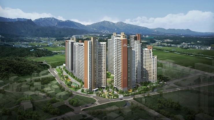 본문 이미지 - 아이파크 속초 2차 아이파크 조감도.(제공=HDC현대산업개발)ⓒ 뉴스1