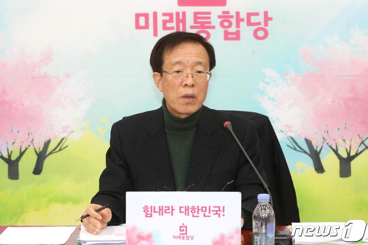 본문 이미지 - 이석연 미래통합당 공천관리위원회 위원장 권한대행. 2020.3.19/뉴스1 ⓒ News1 임세영 기자