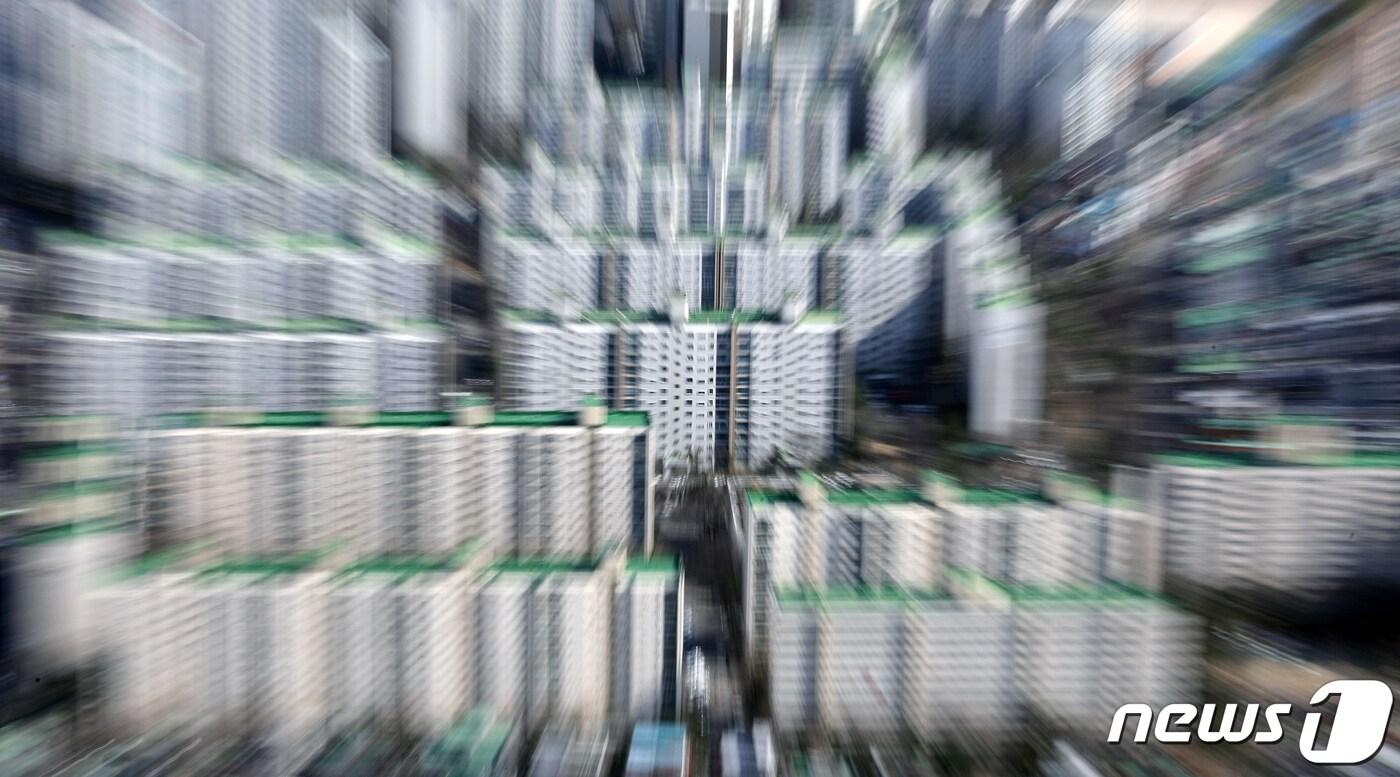  서울 도심 아파트 단지.ⓒ News1 이동해 기자