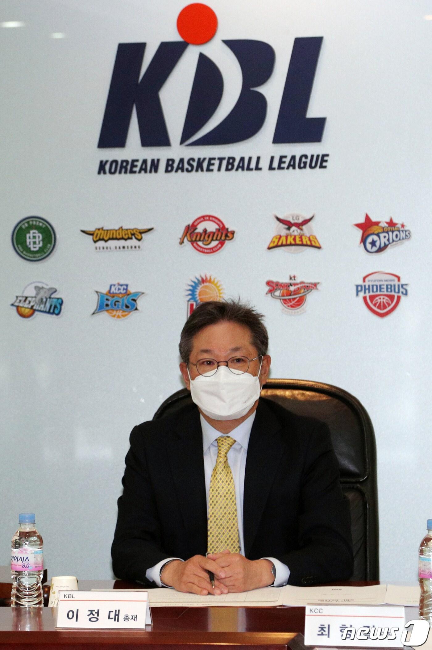 본문 이미지 - 이정대 KBL 총재. /뉴스1 ⓒ News1 황기선 기자