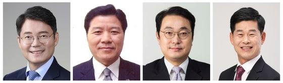 본문 이미지 - 전북 익산갑 후보들. 왼쪽부터 김수흥 더불어민주당 후보, 김경안 미래통합당 후보, 고상진 민생당 후보, 전권희 민중당 후보 ⓒ News1
