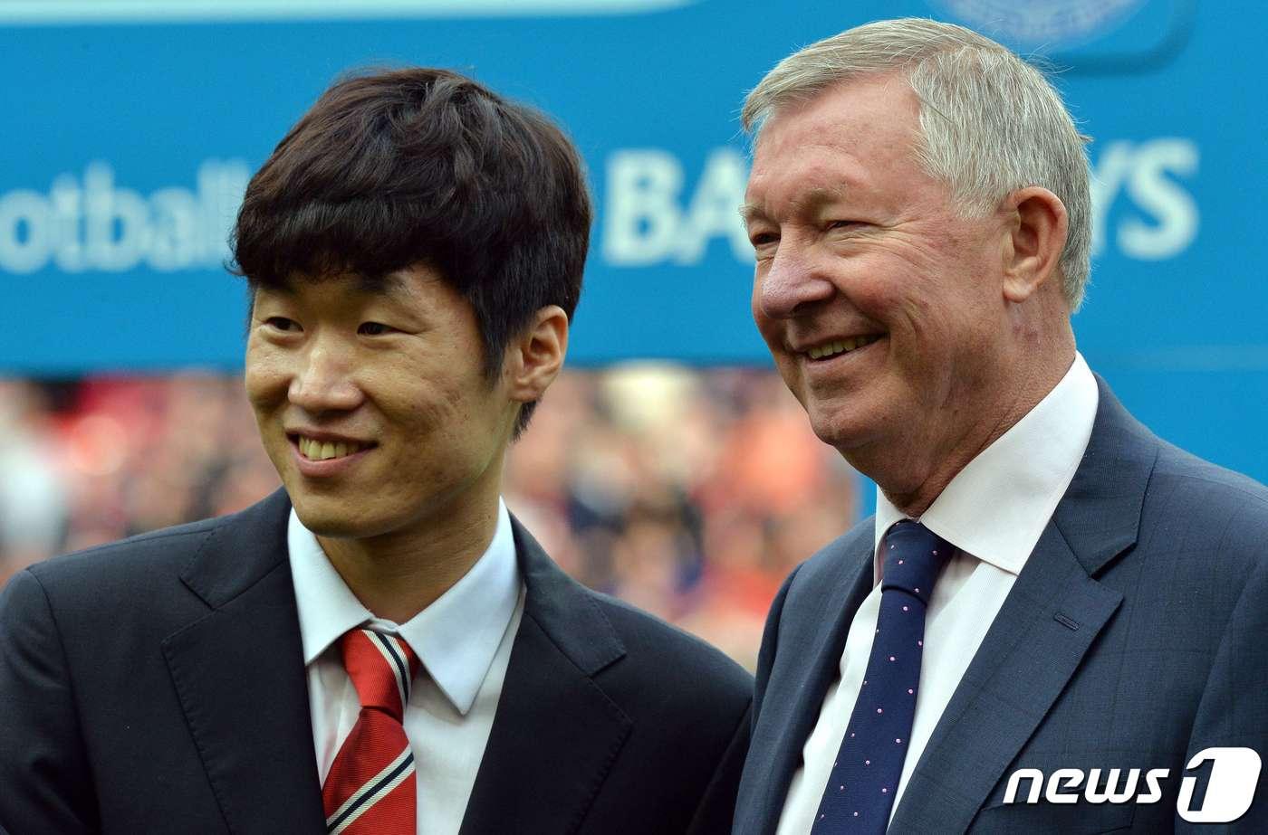 박지성은 퍼거슨이 이끌던 맨유의 화려했던 시절 속에서도 높은 평가를 받는 선수다. ⓒ AFP=뉴스1