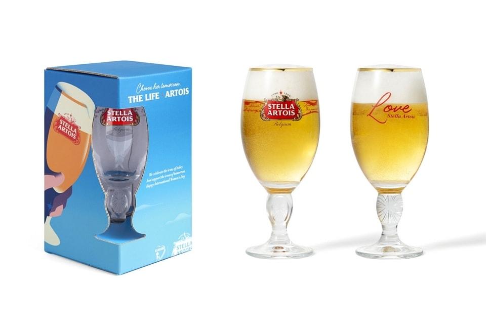 본문 이미지 - 아르투아'(Stella Artois) 여성의 날 기념 한정판 챌리스(오비맥주 제공)ⓒ 뉴스1