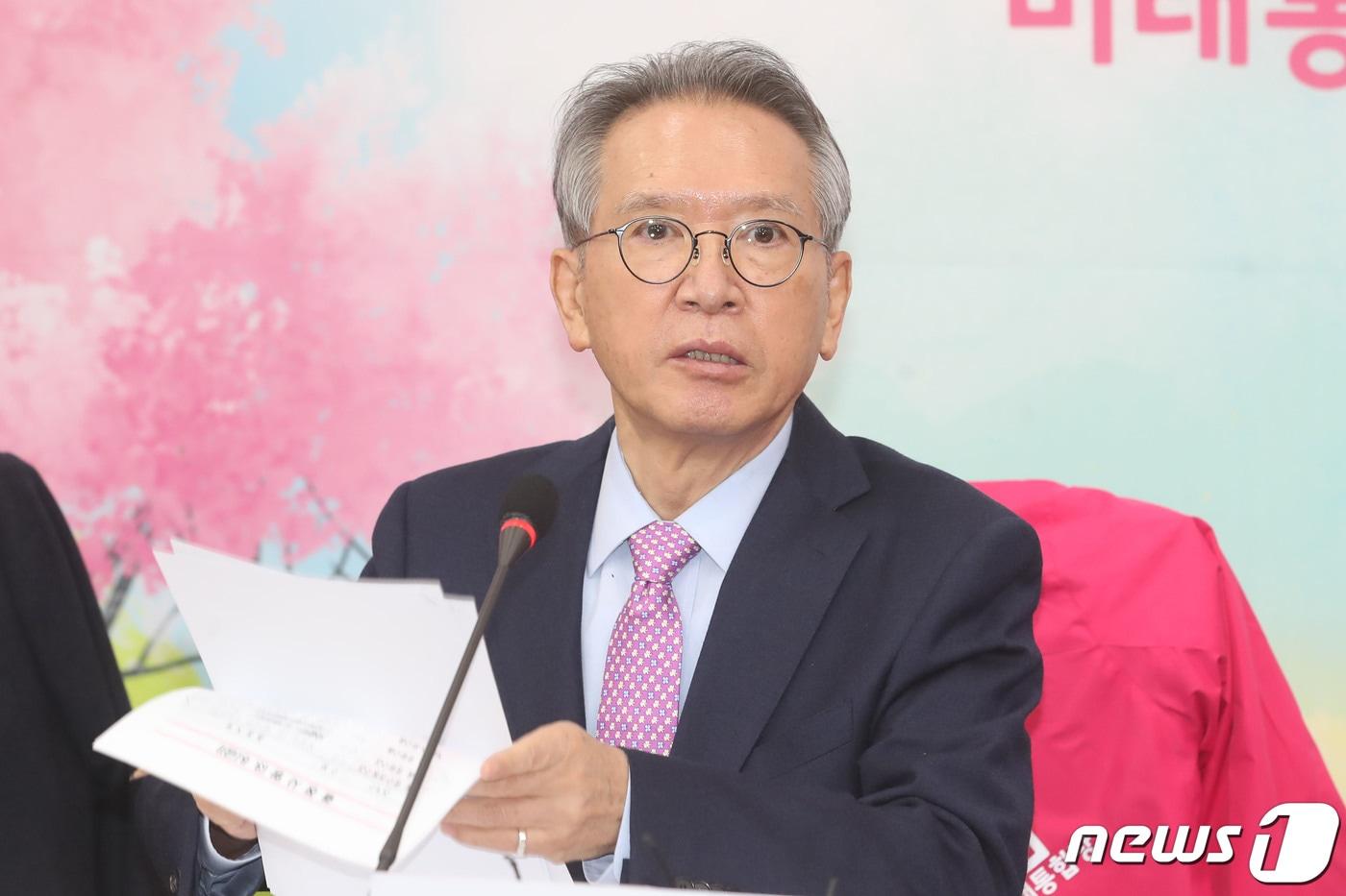 본문 이미지 - 김형오 미래통합당 공천관리위원장.  ⓒ News1 임세영 기자