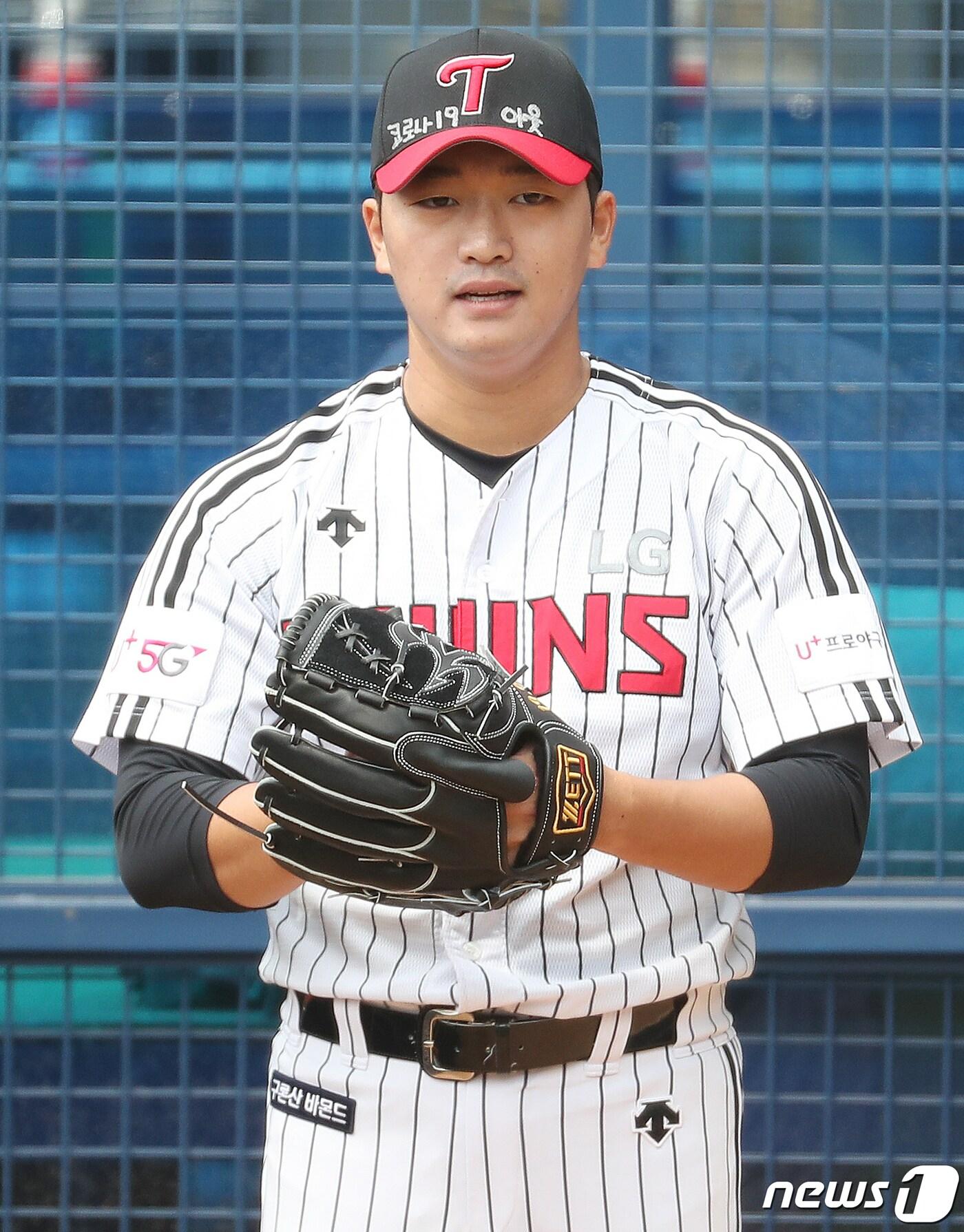 본문 이미지 - LG 트윈스 고우석. 뉴스1 ⓒ News1 김진환 기자
