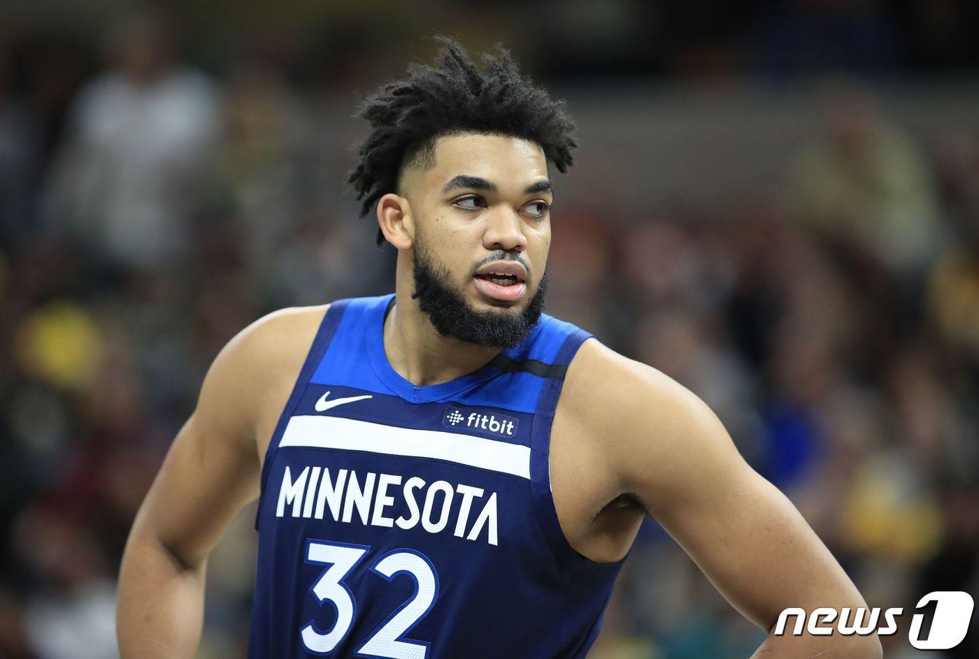 미네소타 칼 앤서니 타운스. ⓒ AFP=뉴스1