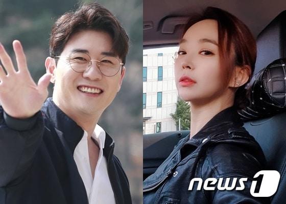 본문 이미지 - 영탁(왼쪽) 윤희(윤희 인스타그램) ⓒ 뉴스1 DB