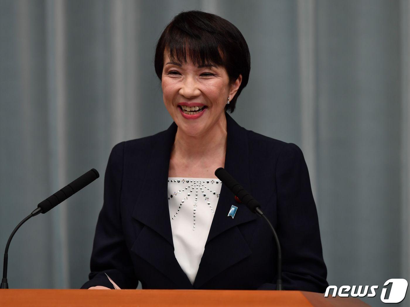 본문 이미지 - 다카이치 사나에 전 총무상 <자료사진> ⓒ AFP=뉴스1