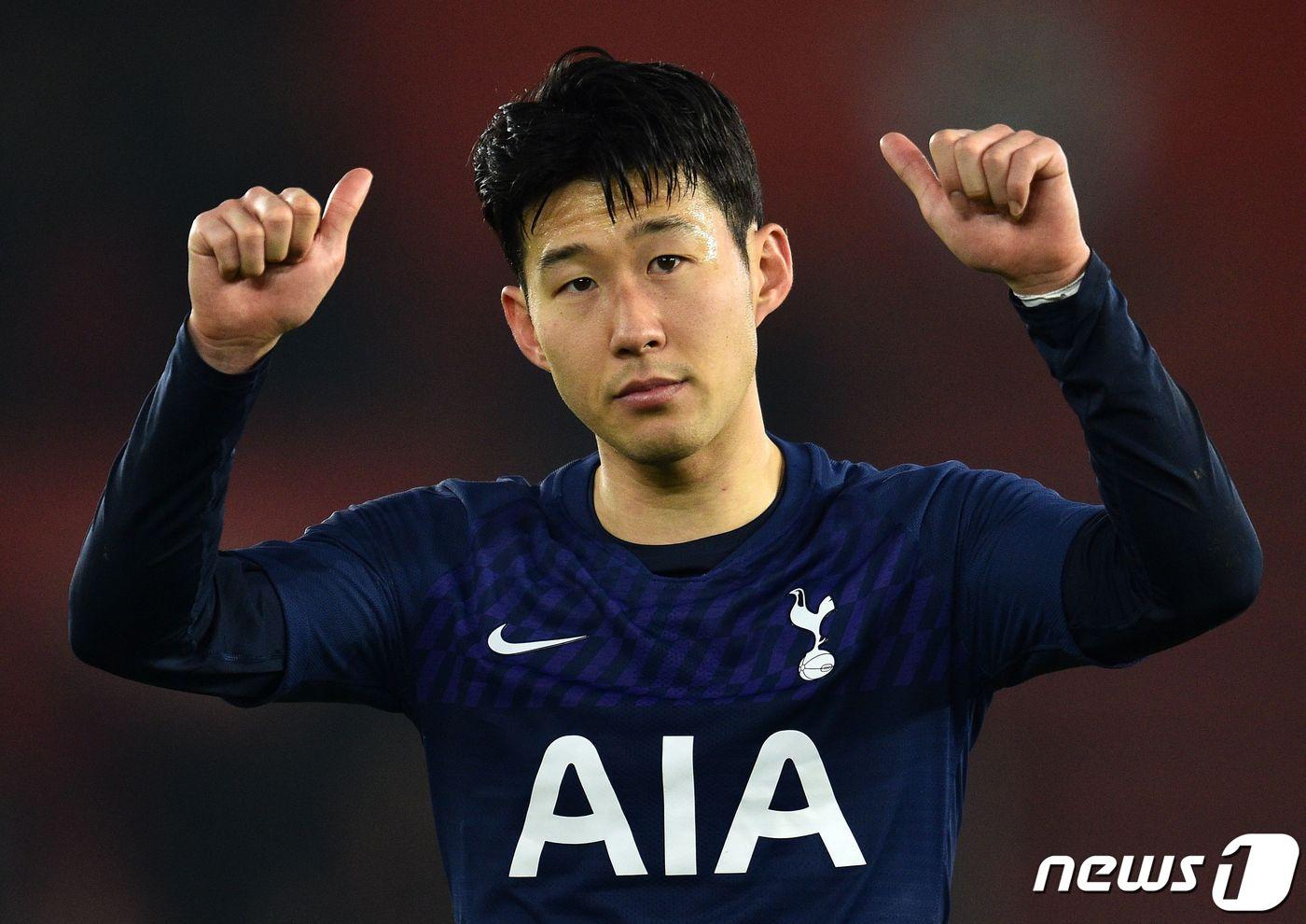 토트넘의 손흥민. ⓒ AFP=뉴스1