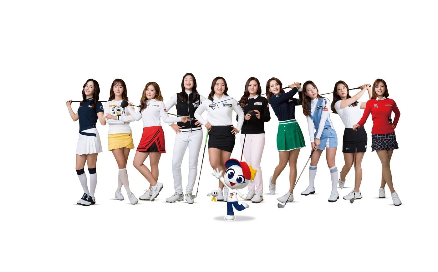 2020년 KLGPA 홍보모델. (KLGPA제공) ⓒ 뉴스1