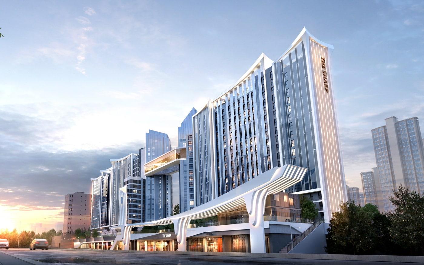 포스코건설의 신반포21차 재건축 투시도.(제공=포스코건설)ⓒ 뉴스1