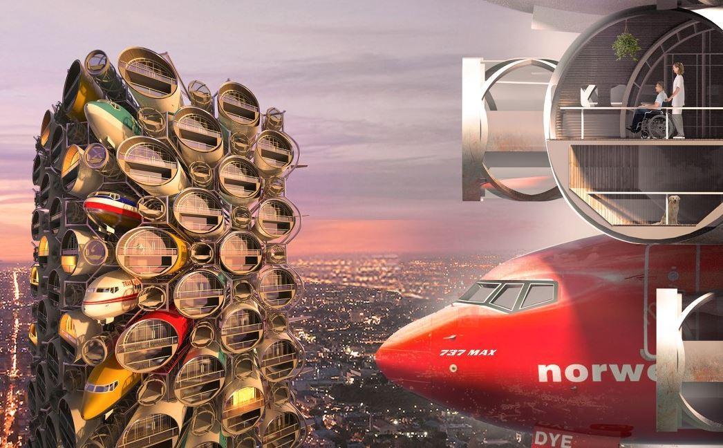 본문 이미지 - 보잉 737 맥스 타워. (얀코디자인 홈페이지 캡처)ⓒ 뉴스1