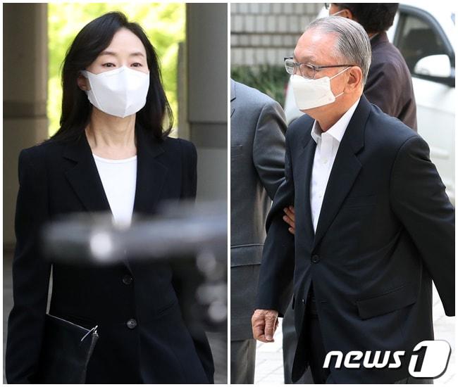 본문 이미지 - 조윤선 전 문화체육관광부 장관(왼쪽)과 김기춘 전 대통령비서실장. ⓒ News1 이동해 기자