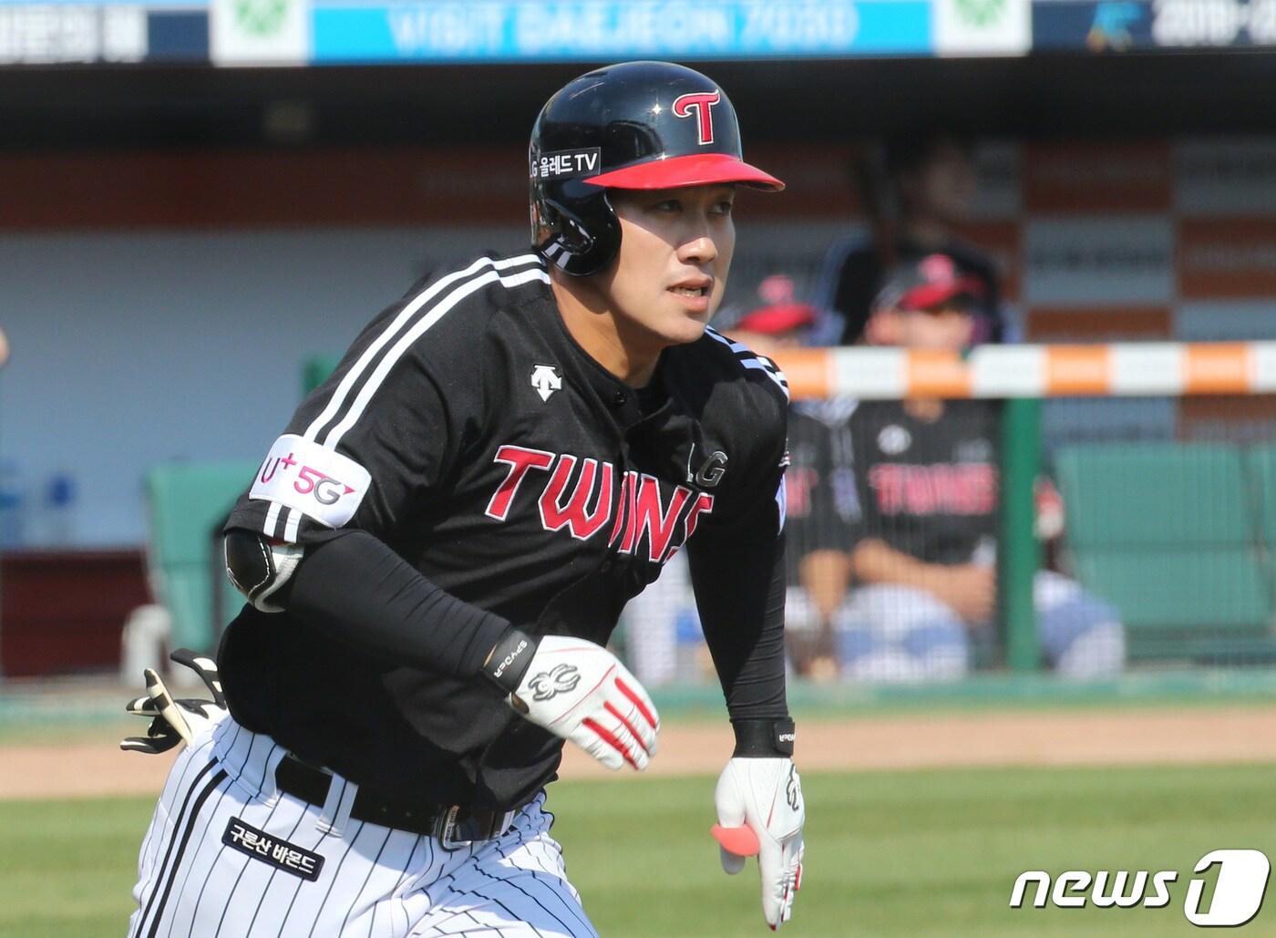 본문 이미지 - LG 트윈스 이천웅. 뉴스1 ⓒ News1 김기태 기자