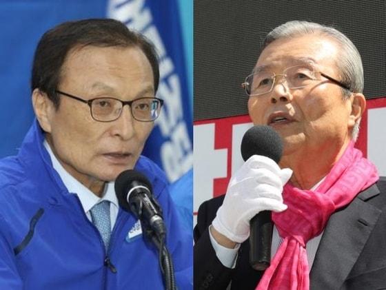 본문 이미지 - 이해찬 더불어민주당 대표(왼쪽)는 김종인 미래통합당 총괄선대위원장과 32년 맞대결 마지막을 역사적 승리로 장식, 대미를 화려하게 장식했다.  ⓒ News1 여주연 기자