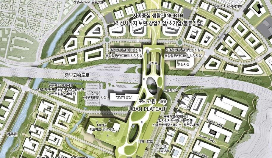 본문 이미지 - 하남 교산 지구 도심 인공고원 조감도 ⓒ 뉴스1