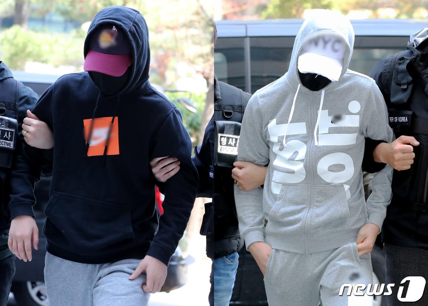 인천 여중생성폭행 사건 피의자인 A군(15)과 B군(15)/뉴스1 ⓒ News1 정진욱 기자