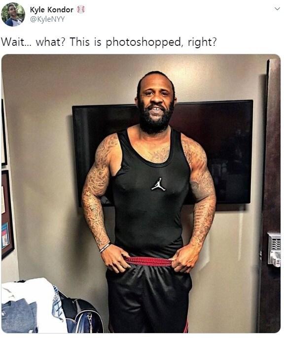 본문 이미지 - 트위터에 퍼지고 있는 사바시아의 홀쭉한 모습. (트위터 캡처)ⓒ 뉴스1