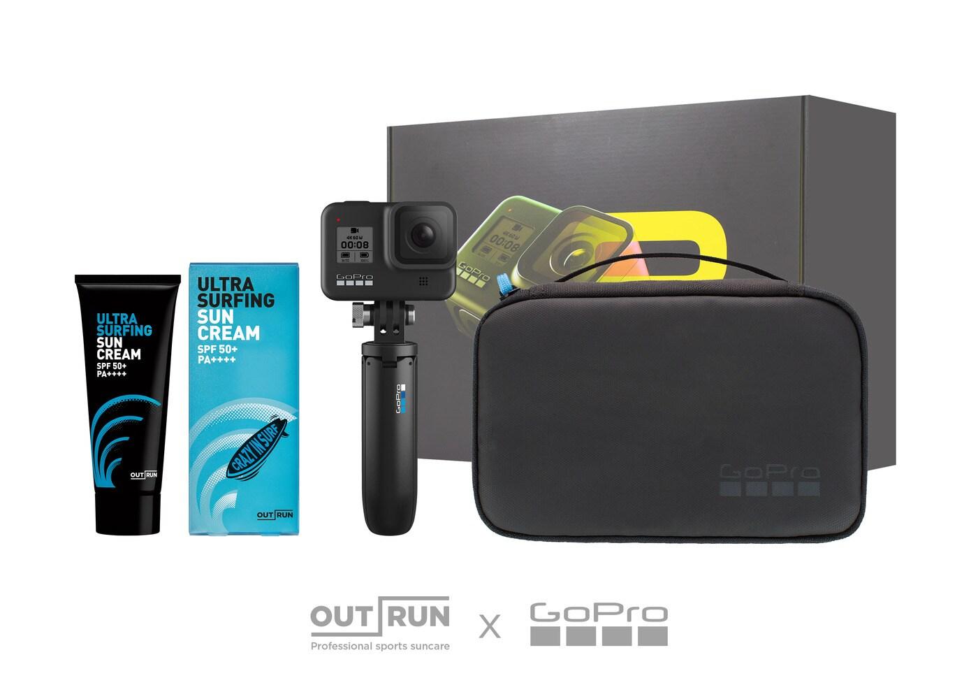 '고프로 X 아웃런' 한정판 패키지ⓒ 뉴스1(아모레퍼시픽 제공)
