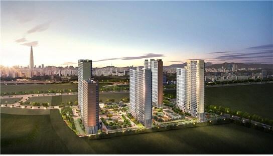 본문 이미지 - 하남감일 한양수자인 투시도./자료제공=한양ⓒ 뉴스1