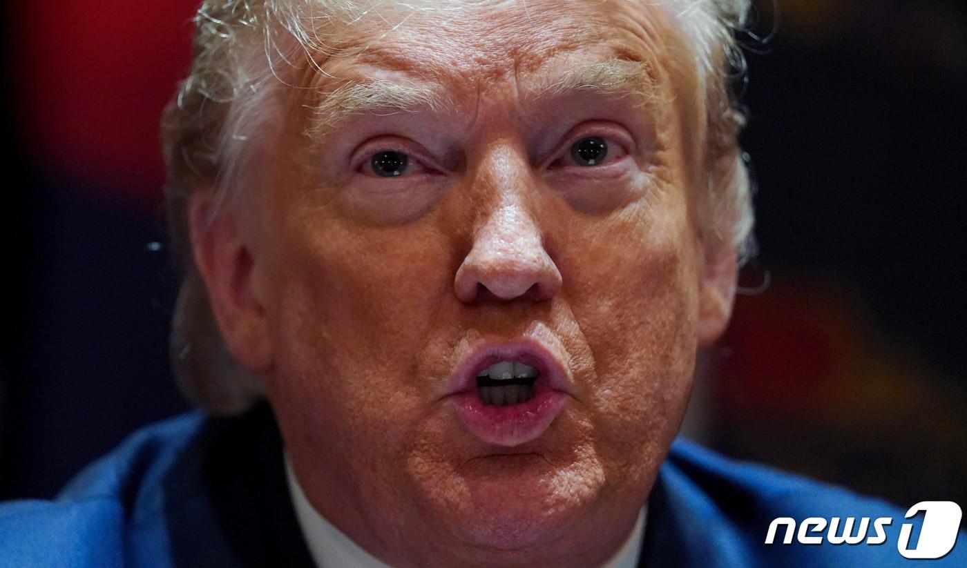 도널드 트럼프 미국 대통령. ⓒ 로이터=뉴스1 ⓒ News1 자료사진 