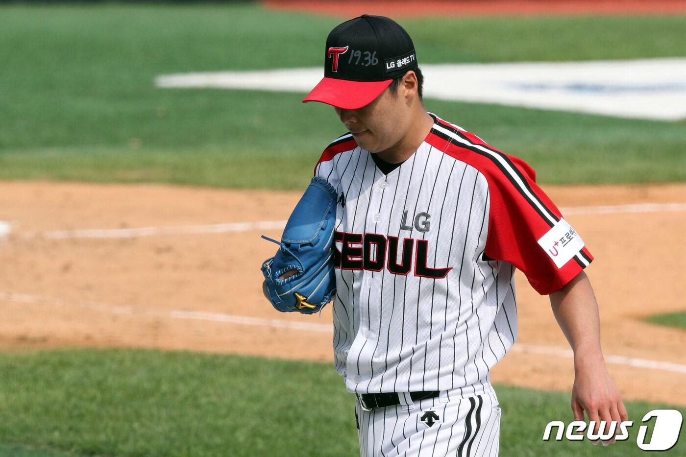 LG 트윈스 차우찬. 뉴스1 ⓒ News1 황기선 기자