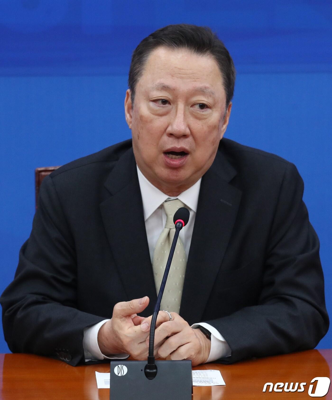 본문 이미지 - 박용만 전 대한상공회의소 회장. ⓒ News1 