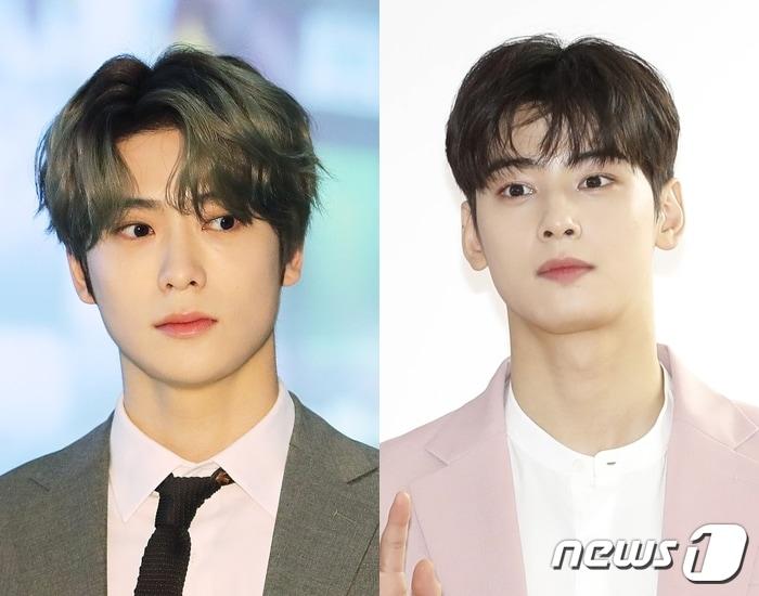 본문 이미지 - NCT 재현(왼쪽)과 차은우 ⓒ 뉴스1 DB