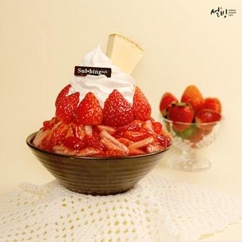 본문 이미지 - 생딸기설빙 (설빙 제공)ⓒ 뉴스1